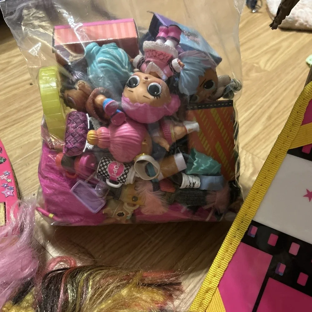 LOL Surprise Doll Lot w/ Accessories, Car & Lap Board – 10 Dolls